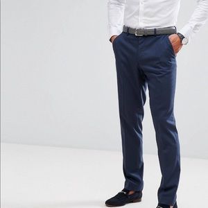 ASOS - Slim Suit Pants in Mid Blue